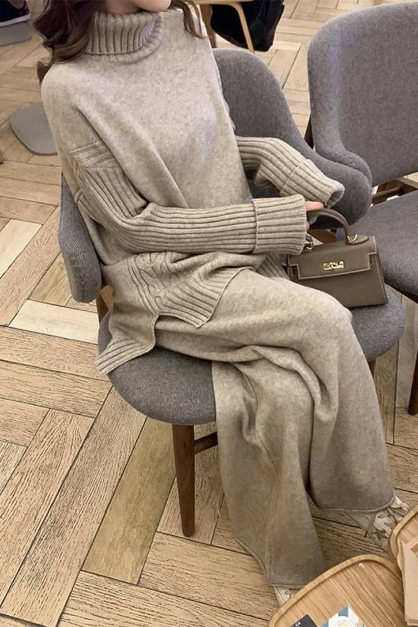 A Vintage Style Sweater with Delicate Timeless Details