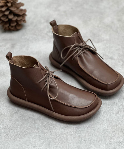 A Vintage Style Boots with Delicate Timeless Details