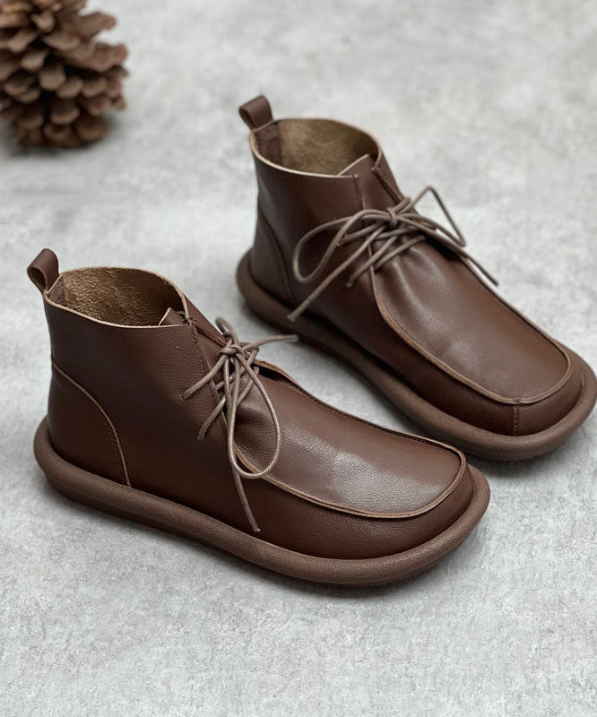 A Vintage Style Boots with Delicate Timeless Details