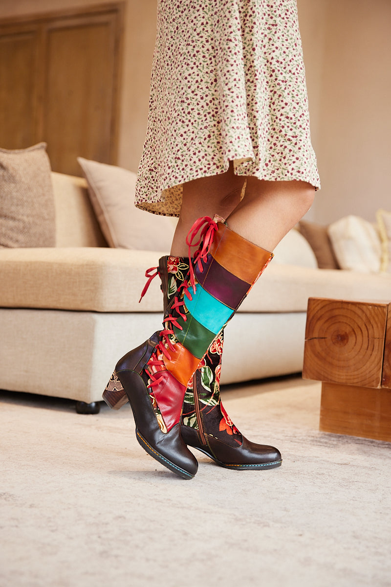 Vintage Inspired Boots with a Contemporary Edge
