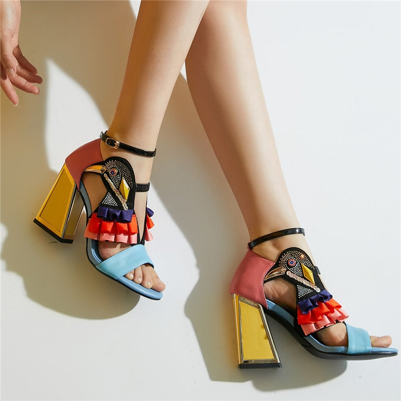 Vintage Inspired Heels with a Contemporary Edge