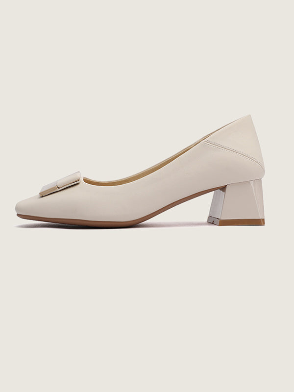 A Vintage Style Shoes with Delicate Timeless Details