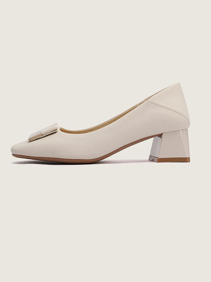A Vintage Style Shoes with Delicate Timeless Details