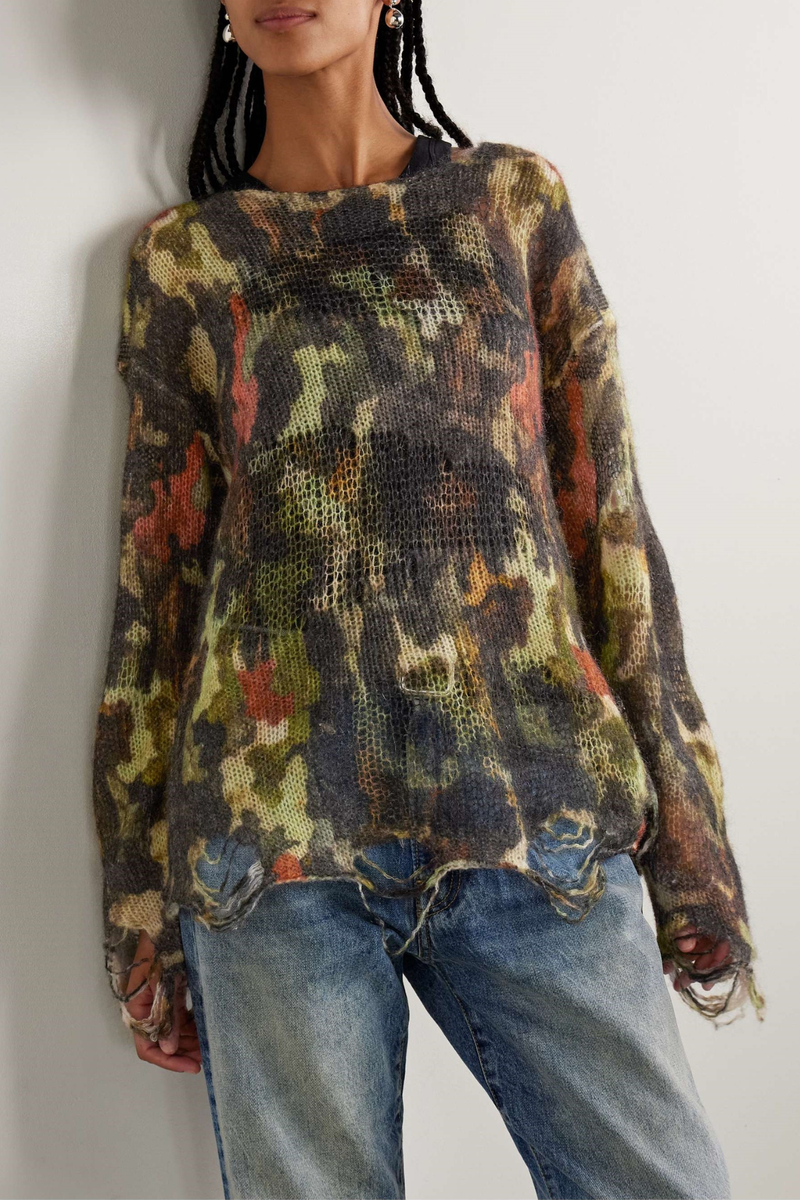 A Vintage Style Sweater with Delicate Timeless Details
