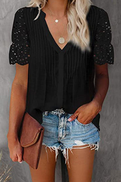 A Vintage Style Top with Delicate Timeless Details