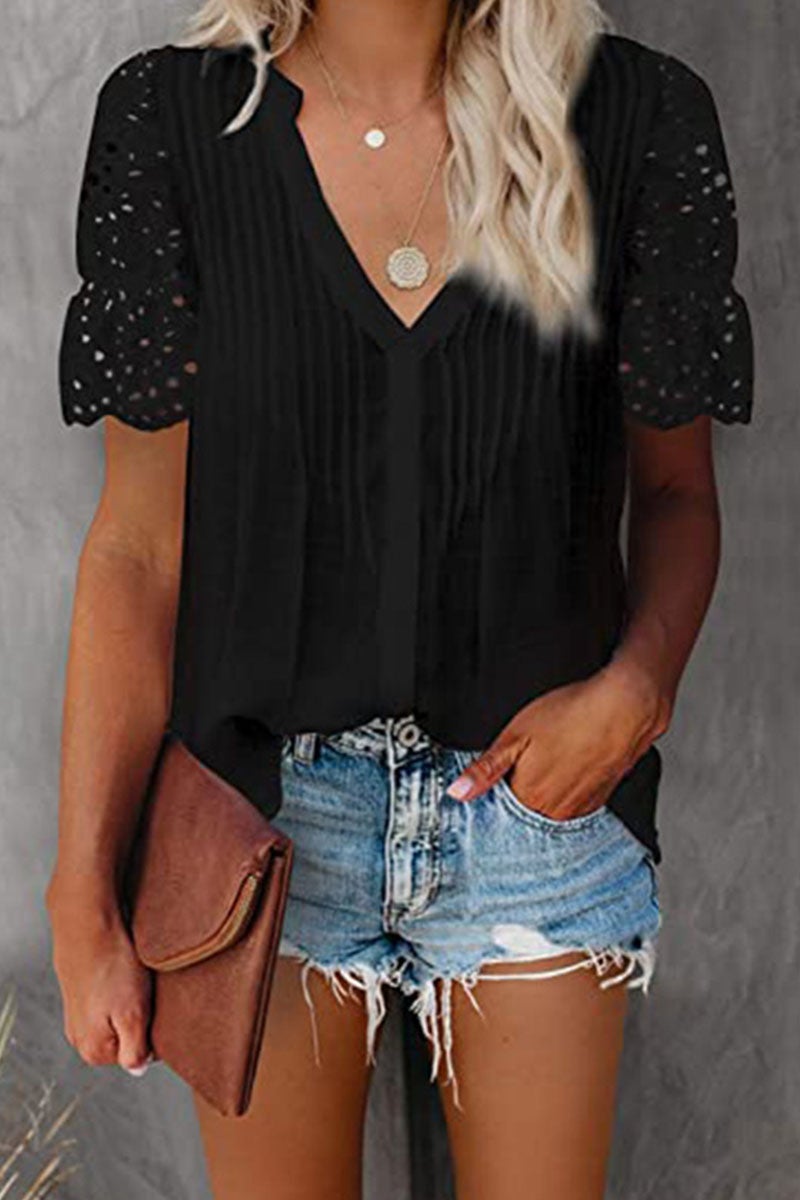 A Vintage Style Top with Delicate Timeless Details