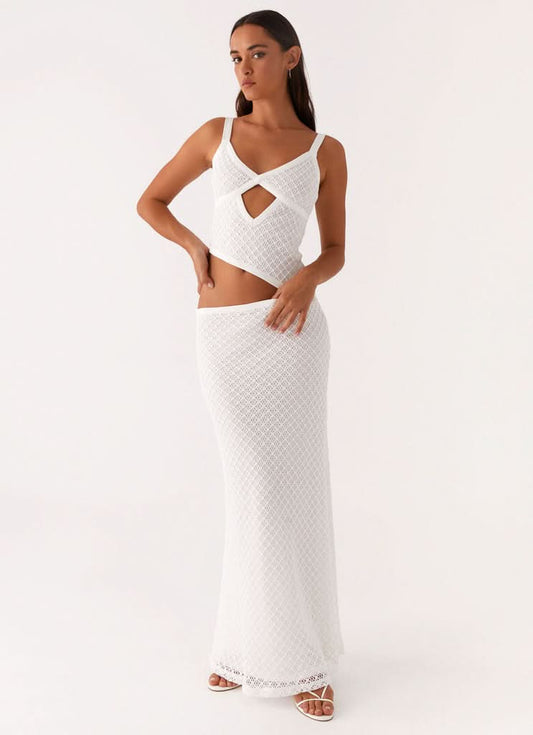 White Crochet