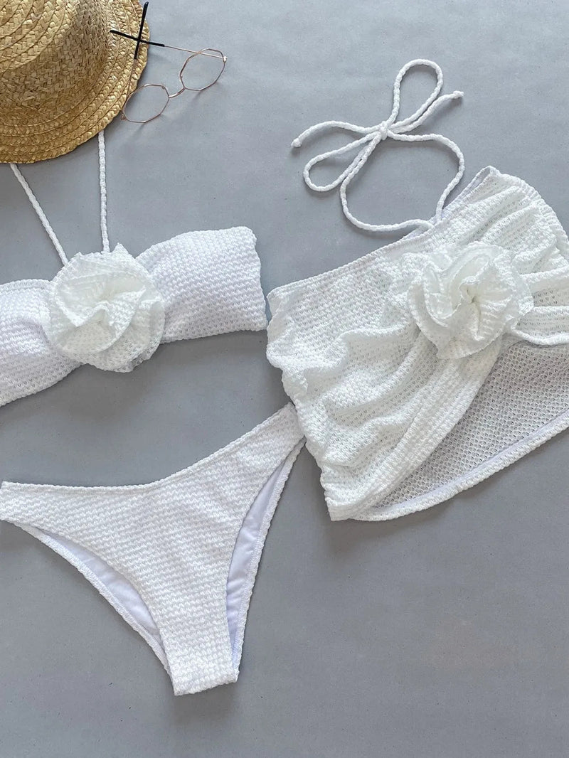 Classic Vintage Bikini with a Flattering Fit