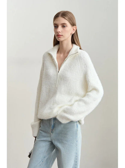 Well Tailored Sweater with a Graceful Silhouette