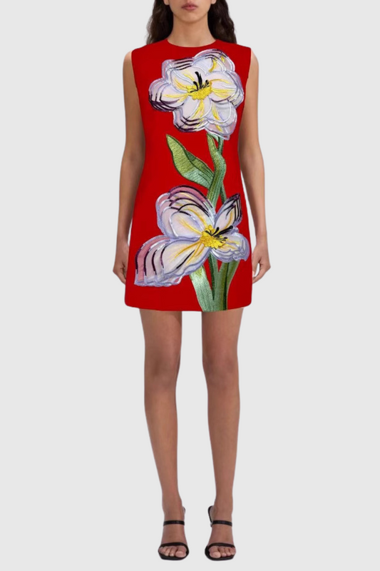 A Vintage Style Dress with Delicate Timeless Details