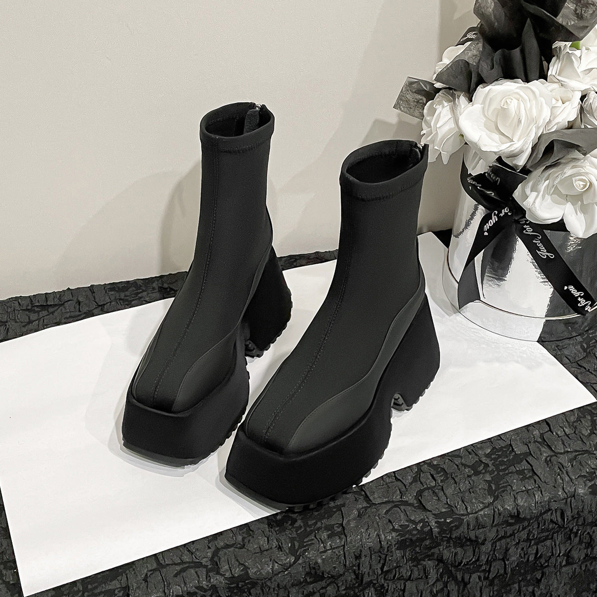 Well Tailored Boots with a Graceful Silhouette