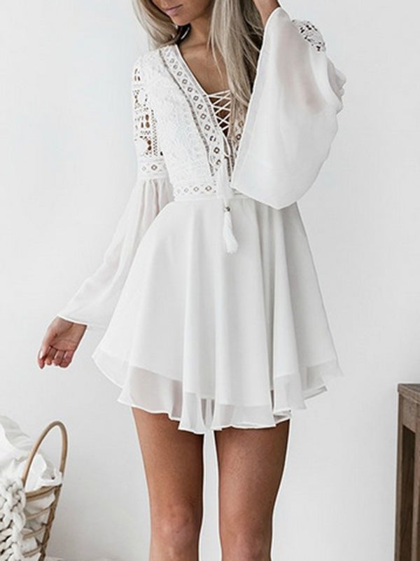 A Vintage Style Dress with Delicate Timeless Details
