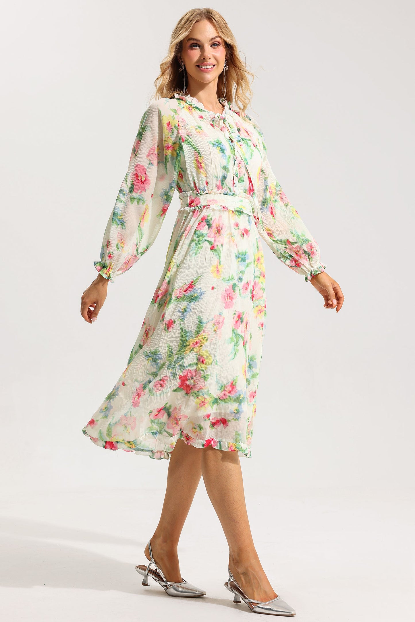 A Vintage Style Dress with Delicate Timeless Details