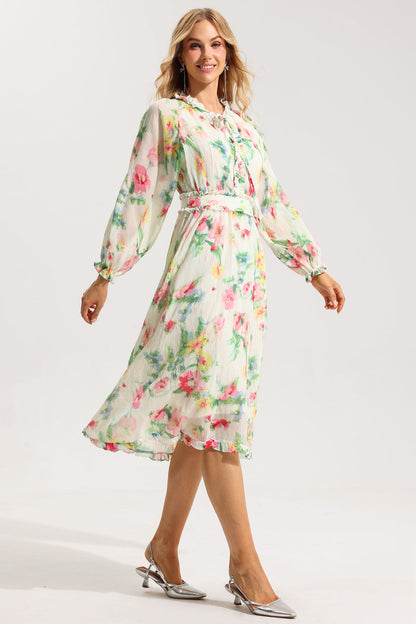 A Vintage Style Dress with Delicate Timeless Details