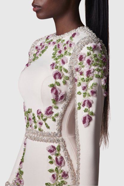 A Vintage Style Dress with Delicate Timeless Details