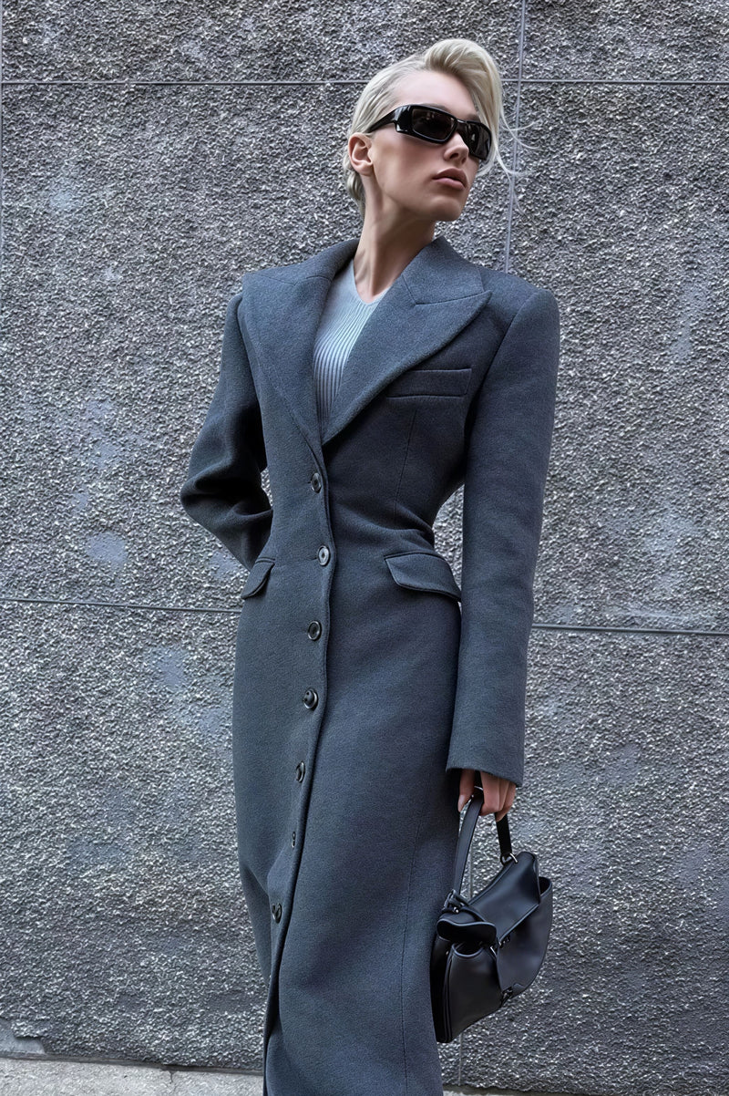 Classic Vintage Coat with a Flattering Fit