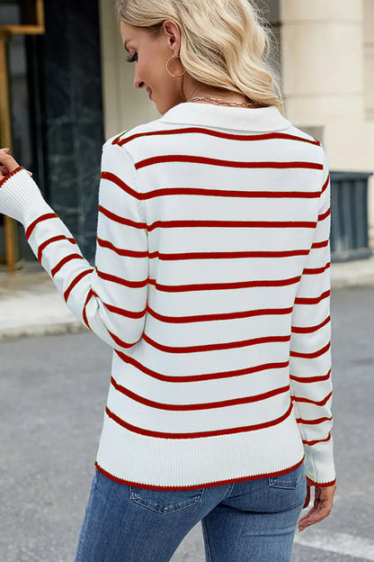 A Vintage Style Sweater with Delicate Timeless Details