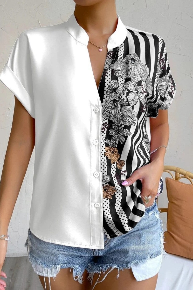 Vintage Inspired Blouse with a Contemporary Edge