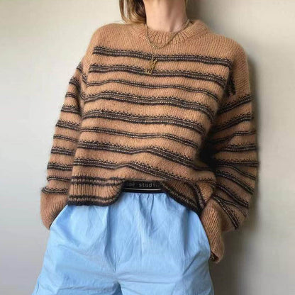 Vintage Inspired Sweater with a Contemporary Edge