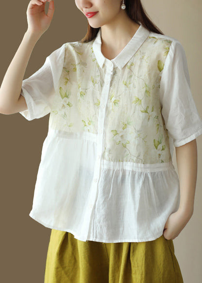 A Vintage Style Blouse with Delicate Timeless Details