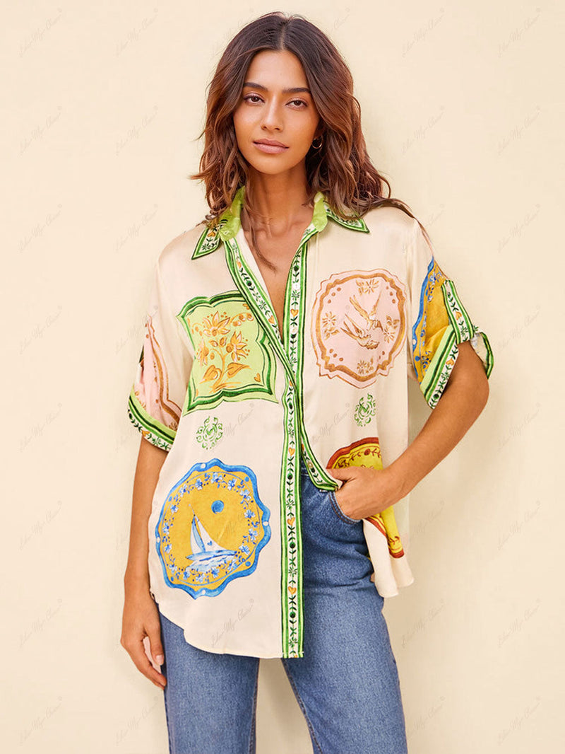 Vintage Inspired Shirt with a Contemporary Edge