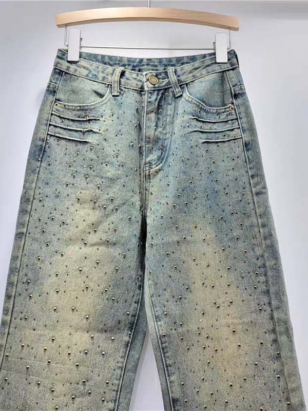 A Vintage Style Pants with Delicate Timeless Details