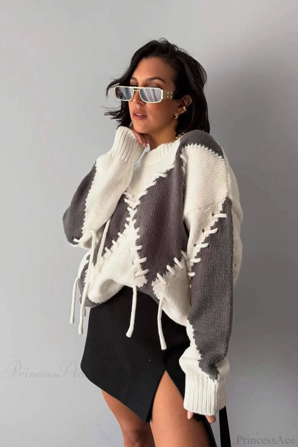 A Vintage Style Sweater with Delicate Timeless Details
