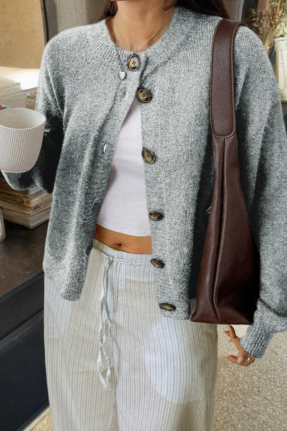 A Vintage Style Cardigan with Delicate Timeless Details