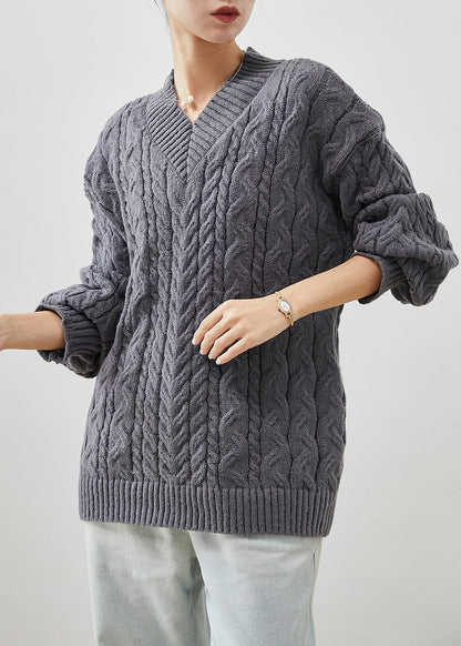 A Vintage Style Sweater with Delicate Timeless Details