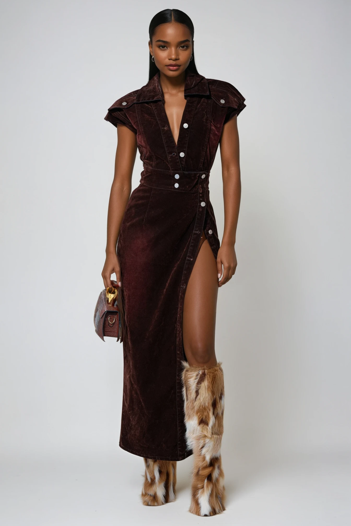 Classic Vintage Dress with a Flattering Fit