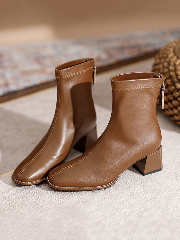 Sophisticated Boots with a Clean Classic Look