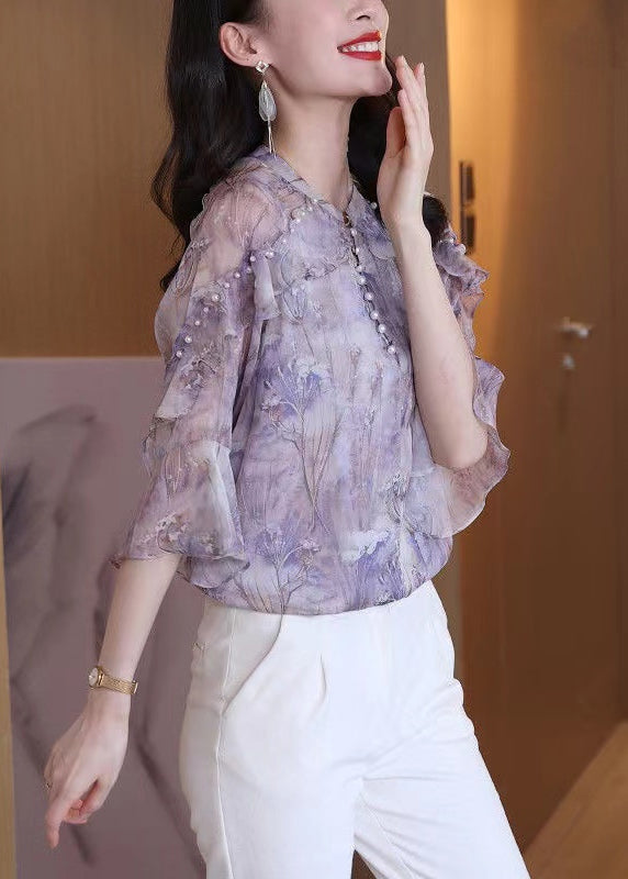 A Vintage Style Shirt with Delicate Timeless Details