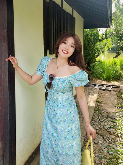 A Vintage Style Dress with Delicate Timeless Details