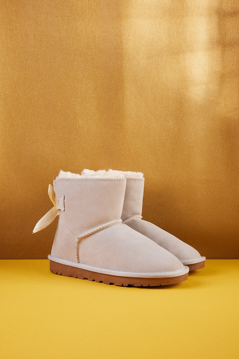 A Vintage Style Boots with Delicate Timeless Details