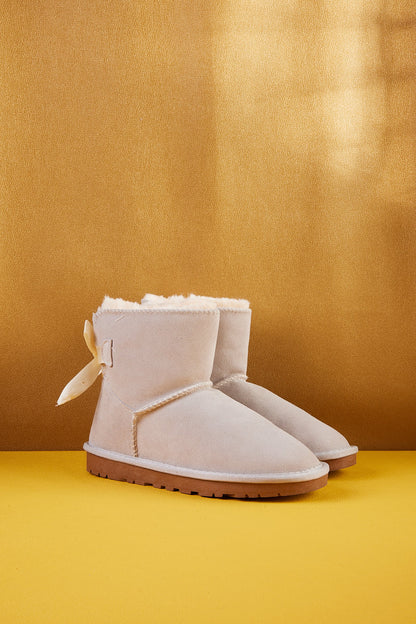 A Vintage Style Boots with Delicate Timeless Details