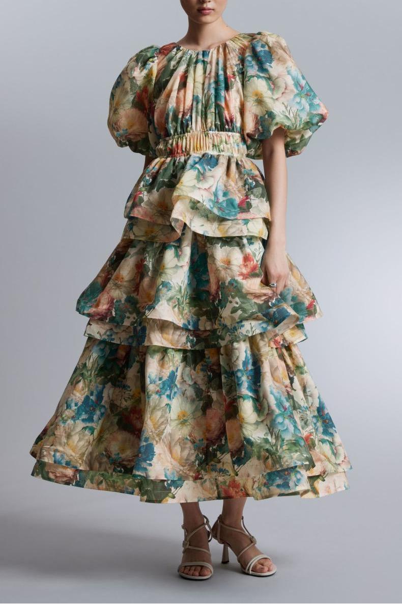 A Vintage Style Dress with Delicate Timeless Details