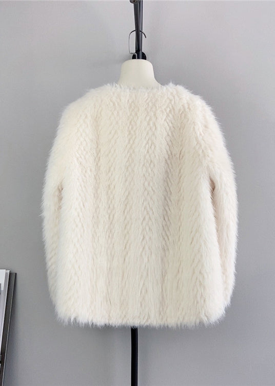 A Vintage Style Coat with Delicate Timeless Details