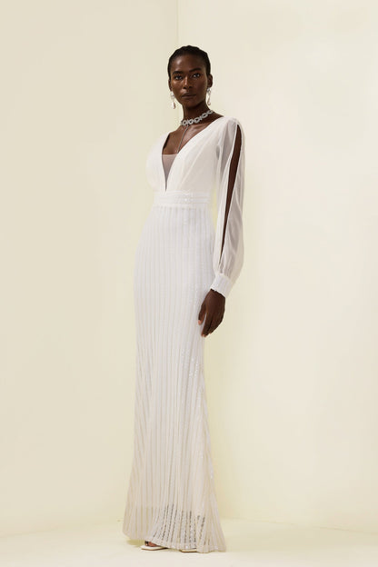A Vintage Style Dress with Delicate Timeless Details