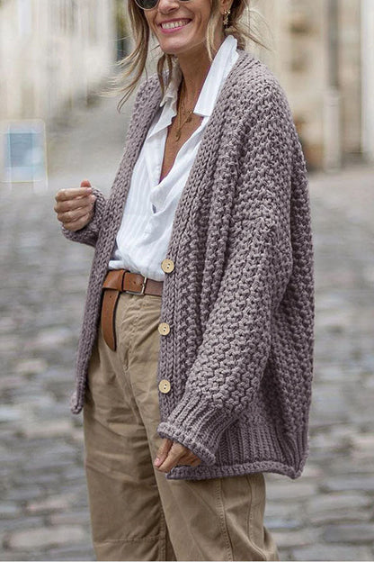 Classic Vintage Cardigan with a Flattering Fit