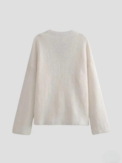Classic Vintage Sweater with a Flattering Fit