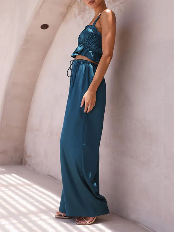 A Vintage Style Pants with Delicate Timeless Details