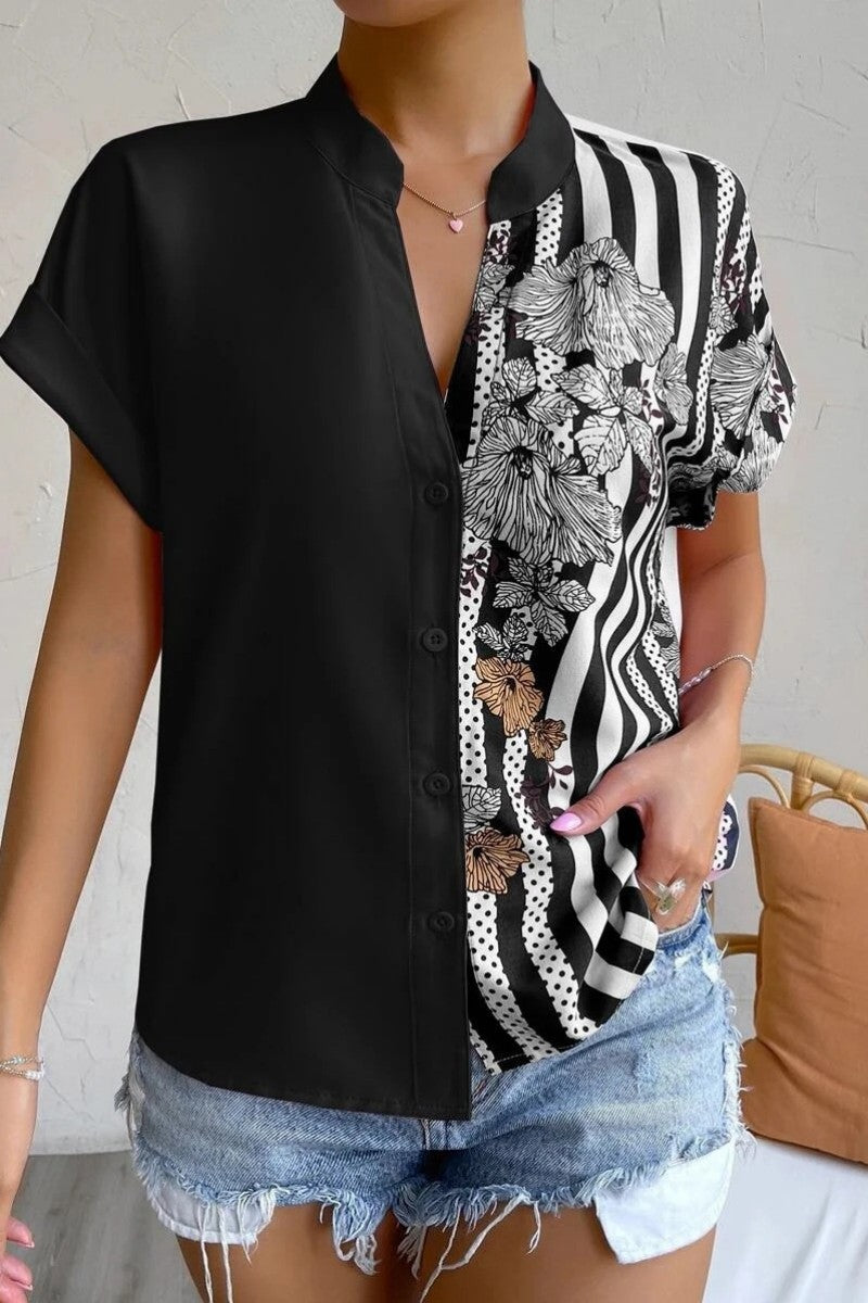 Vintage Inspired Blouse with a Contemporary Edge