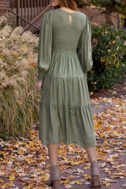 A Vintage Style Dress with Delicate Timeless Details