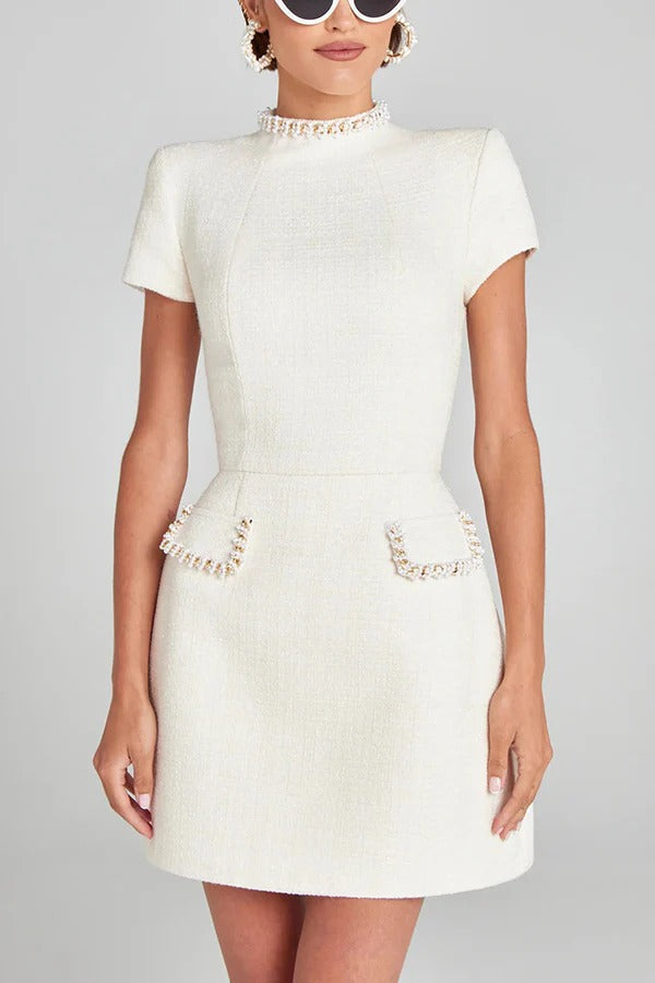 A Vintage Style Dress with Delicate Timeless Details