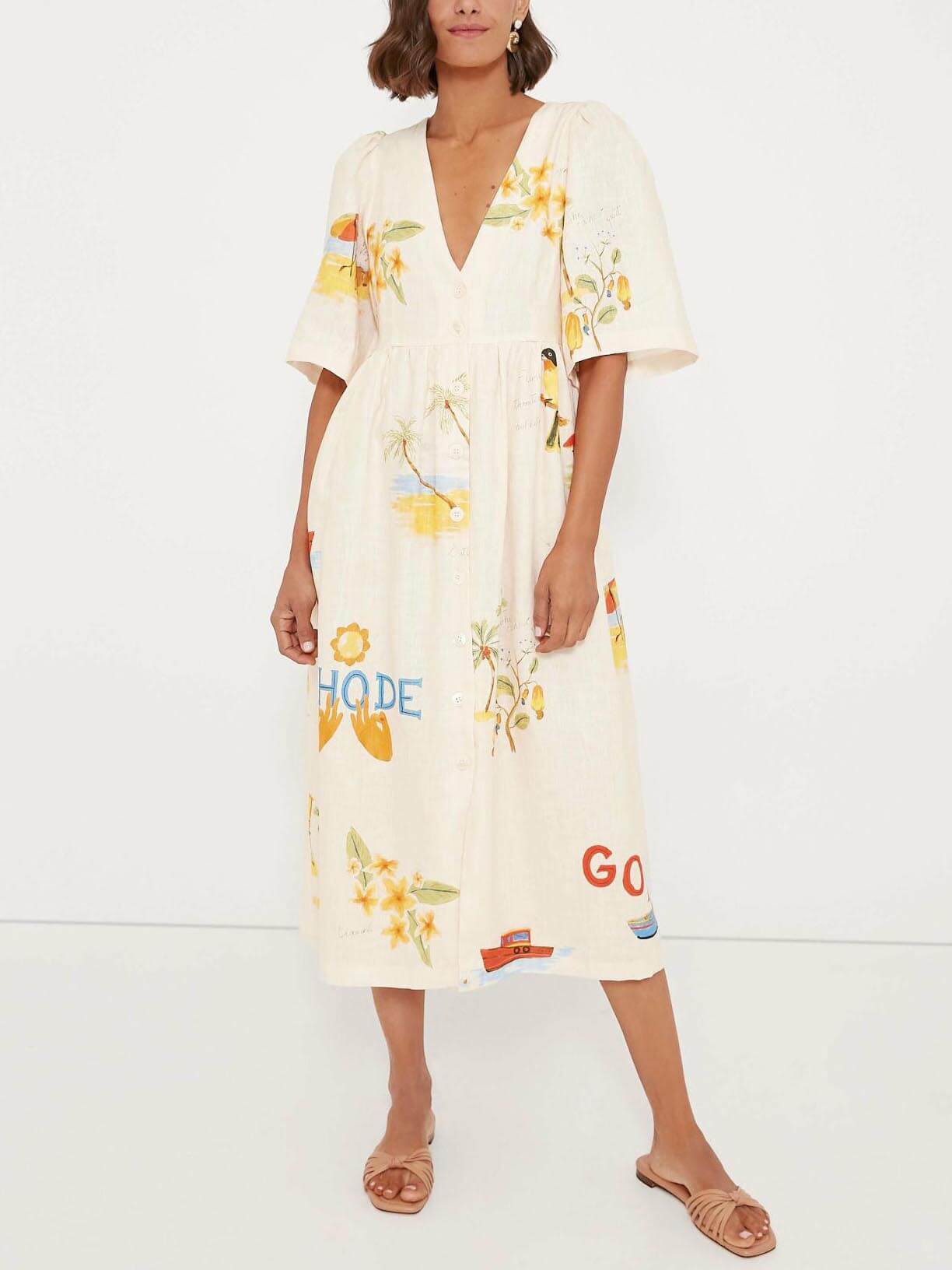 Beautifully Finished Dress in a Timeless Design