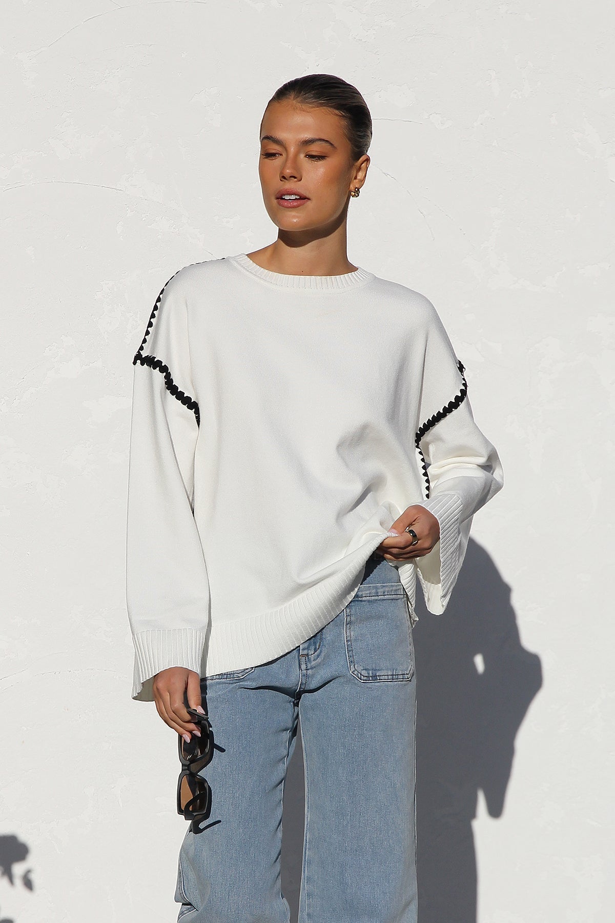 Polished Sweater with an Effortless Classic Look