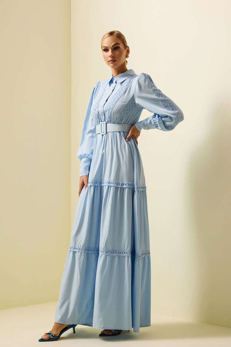 A Vintage Style Dress with Delicate Timeless Details