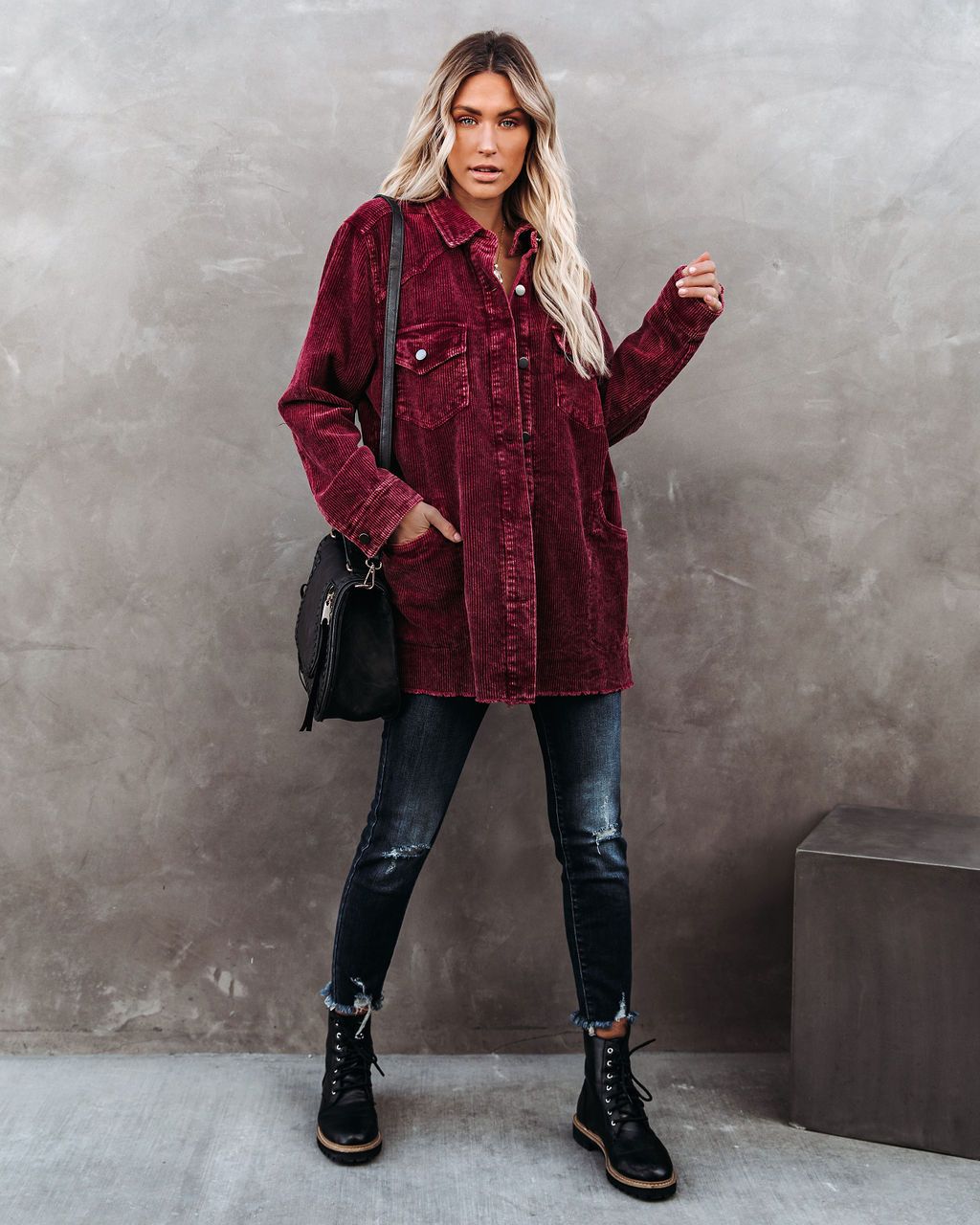 Classic Vintage Coat with a Flattering Fit