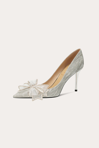A Vintage Style Heels with Delicate Timeless Details