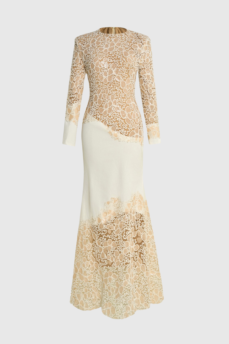 A Vintage Style Dress with Delicate Timeless Details